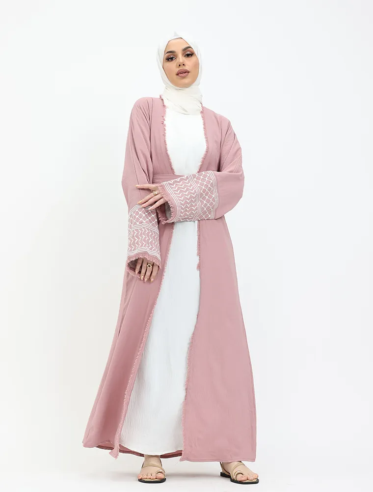 Pink Keffiyeh 2 Piece